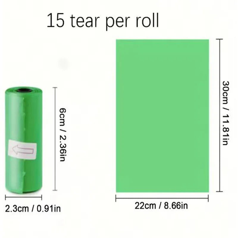 Dog Poop Bag Outdoor Cleaning Poop Bag Outdoor Clean Pet Supplies for Dog Refill Garbage Bag Pet Supply
