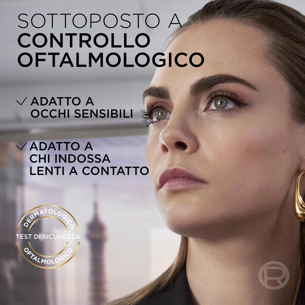 Big Deal Mascara Volumizzante, Adatto a Occhi Sensibili, +100% Volume E Lunghezza Senza Grumi, Formula Modulabile E Stratificabile per Impatto Super, Con Self Smoothing Complex, 9,4Ml