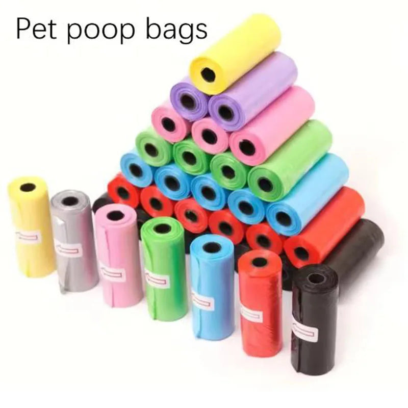 Dog Poop Bag Outdoor Cleaning Poop Bag Outdoor Clean Pet Supplies for Dog Refill Garbage Bag Pet Supply