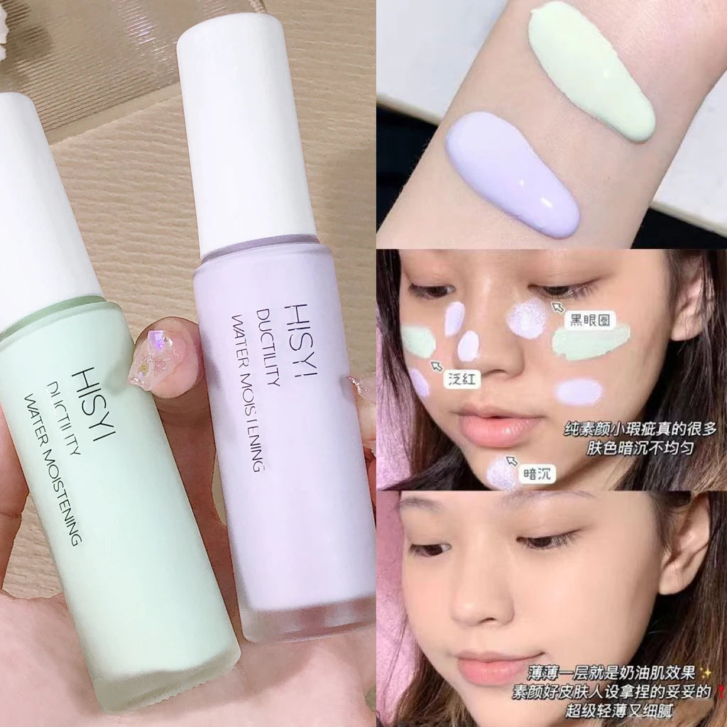 Primer per trucco Crema isolante Modifica idratante Naturale Anche il tono della pelle Correttore a lunga durata Rinfrescante e Docile