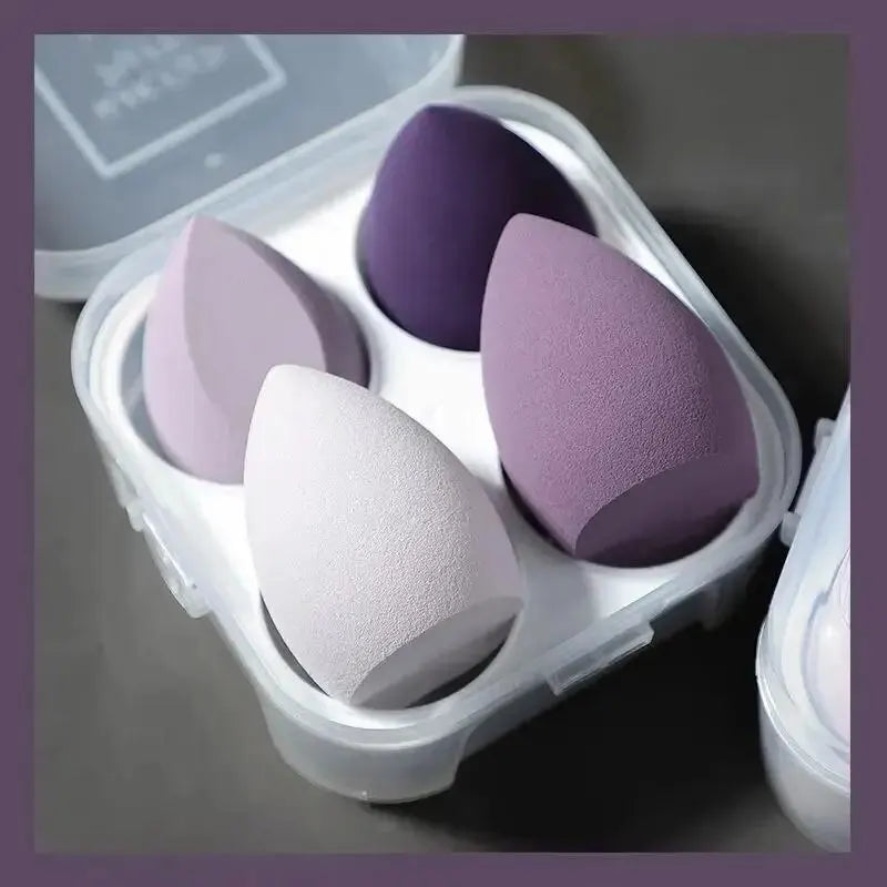 4 pezzi/set miscelazione dei colori bellezza uovo bellezza spugna trucco spugna strumenti per trucco fondotinta trucco strumenti per il trucco del viso trucco