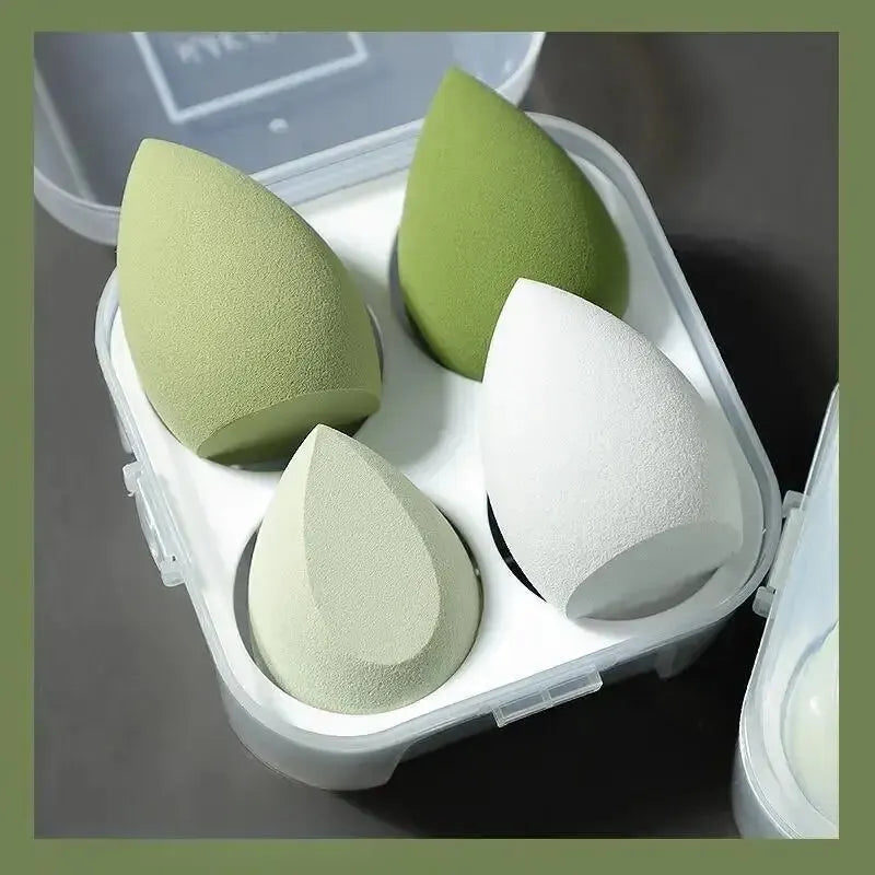 4 pezzi/set miscelazione dei colori bellezza uovo bellezza spugna trucco spugna strumenti per trucco fondotinta trucco strumenti per il trucco del viso trucco