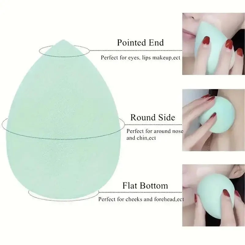 4 pezzi/set miscelazione dei colori bellezza uovo bellezza spugna trucco spugna strumenti per trucco fondotinta trucco strumenti per il trucco del viso trucco
