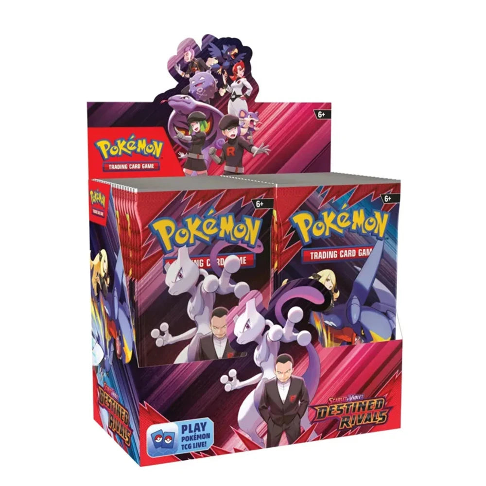 360 pezzi carta Pokemon rivali destinati evoluzioni prismatiche viola scarlatto 151 PALDEAN inglese Booster carta di traduzione di battaglia